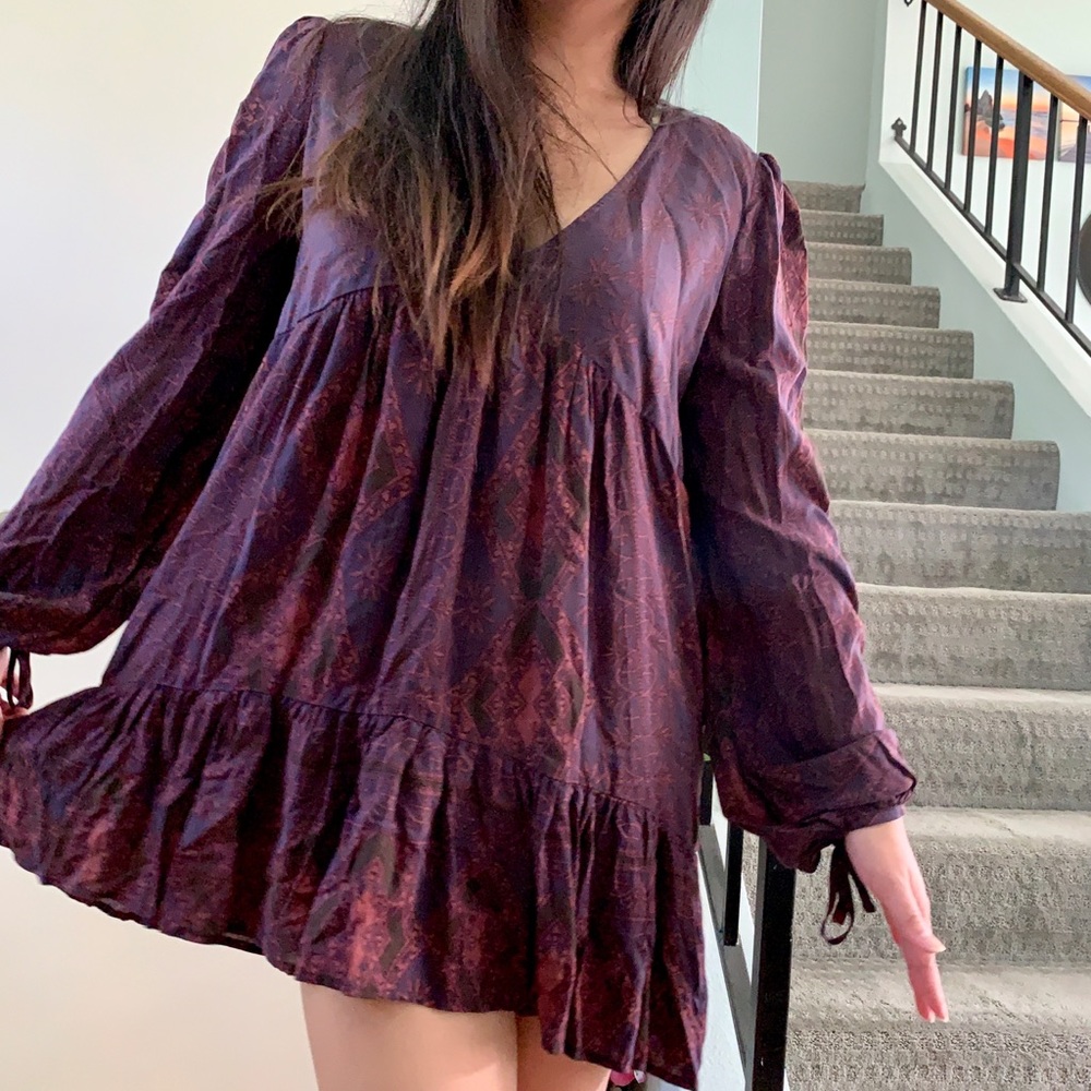 [SOLD]Vintage Boho Free people Mini Dress